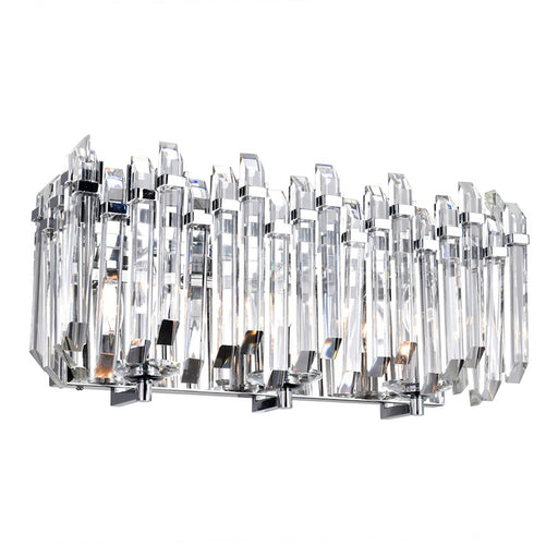 CWI Lighting Henrietta 3 Light Wall Light, Chrome - 1065W21-3-601