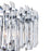 CWI Lighting Henrietta 3 Light Wall Light, Chrome