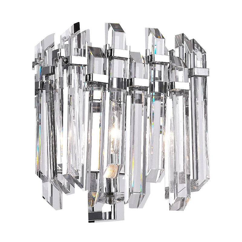 CWI Lighting Henrietta 1 Light Wall Light, Chrome