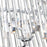 CWI Lighting Henrietta 1 Light Wall Light, Chrome
