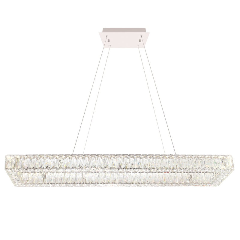 CWI Lighting Felicity 44" Chandelier, Chrome
