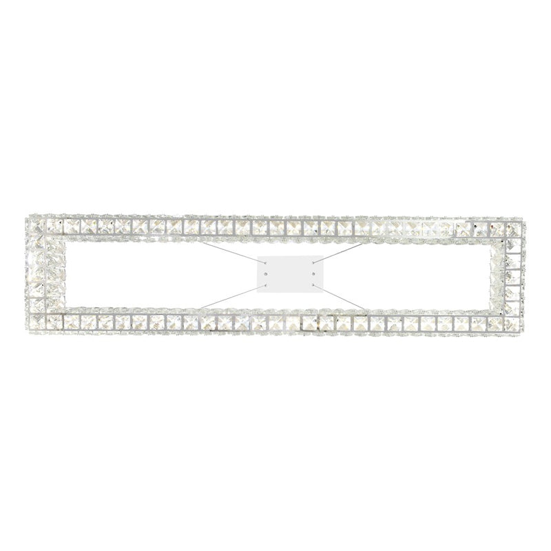 CWI Lighting Felicity 44" Chandelier, Chrome