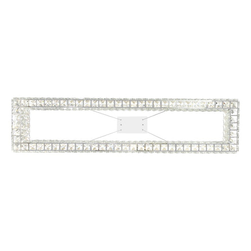 CWI Lighting Felicity 44" Chandelier, Chrome