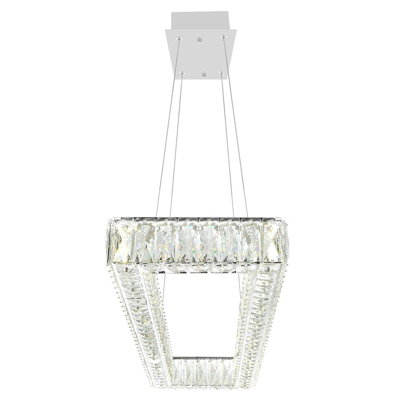 CWI Lighting Felicity 44" Chandelier, Chrome