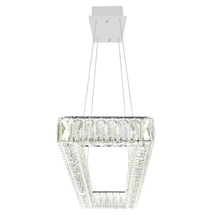 CWI Lighting Felicity 44" Chandelier, Chrome