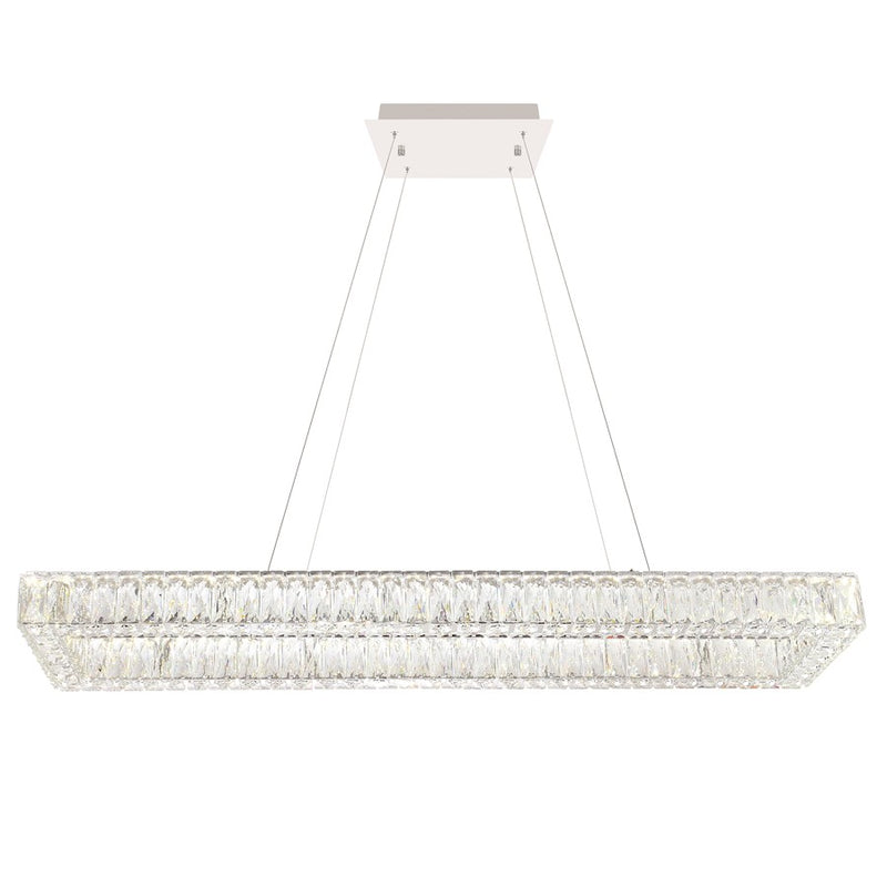 CWI Lighting Felicity 52" Chandelier, Chrome