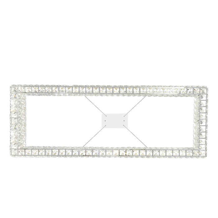 CWI Lighting Felicity 52" Chandelier, Chrome