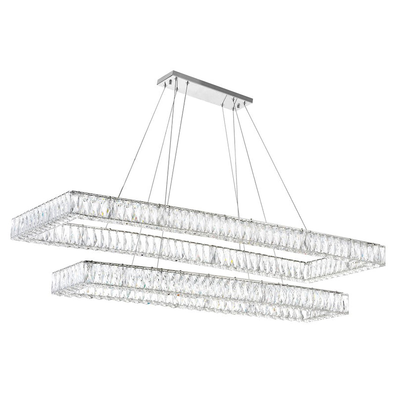 CWI Lighting Felicity Chandelier, Chrome