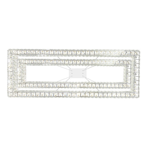 CWI Lighting Felicity Chandelier, Chrome