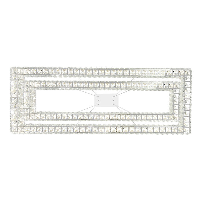 CWI Lighting Felicity Chandelier, Chrome
