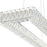 CWI Lighting Felicity Chandelier, Chrome