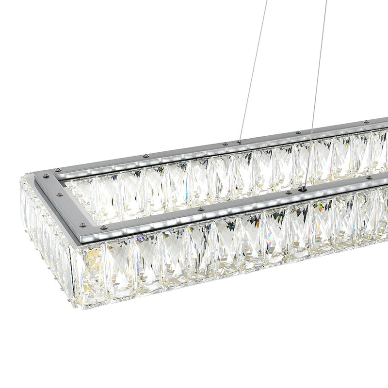 CWI Lighting Felicity Chandelier, Chrome