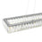 CWI Lighting Felicity Chandelier, Chrome