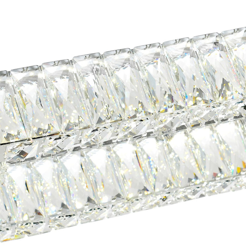 CWI Lighting Felicity Chandelier, Chrome