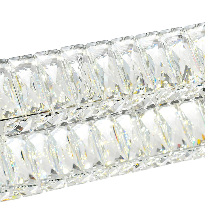 CWI Lighting Felicity Chandelier, Chrome