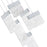 CWI Lighting Carolina Down 16" Chandelier, Pewter/Clear