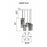 CWI Lighting Carolina Down 16" Chandelier, Pewter/Clear