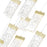CWI Lighting Carolina Down 32" Chandelier, Gold Leaf/Clear