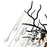 CWI Lighting Anita 43" 12 Light Down Chandelier, Black