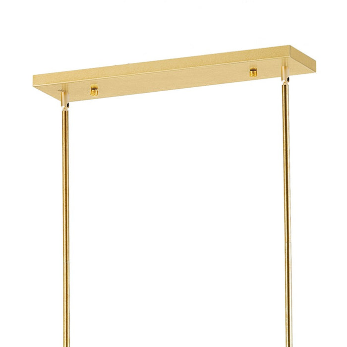 CWI Lighting Anita 10 Light Down Chandelier, Gold Leaf