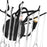 CWI Lighting Anita 2 Light Wall Light, Black