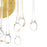 CWI Lighting Anita 2 Light Wall Light, Gold Leaf