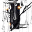 CWI Lighting Anita 3 Light Wall Light, Black