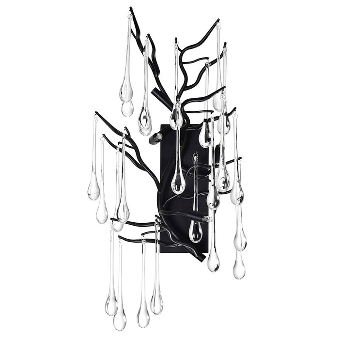 CWI Lighting Anita 3 Light Wall Light, Black