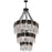 CWI Lighting Glacier 24 Light Down Chandelier, Polished Nickel - 1099P32-24-613