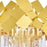 CWI Lighting Panache 8 Light Down Chandelier, Medallion Gold