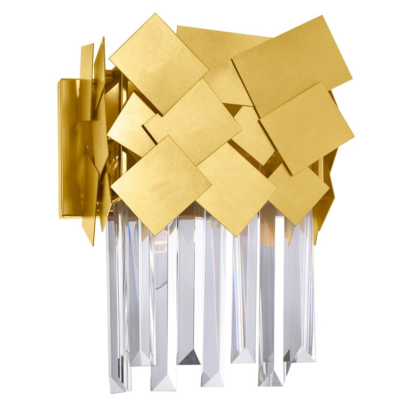CWI Lighting Panache 1 Light Wall Light, Medallion Gold
