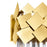CWI Lighting Panache 3 Light Vanity Light, Medallion Gold