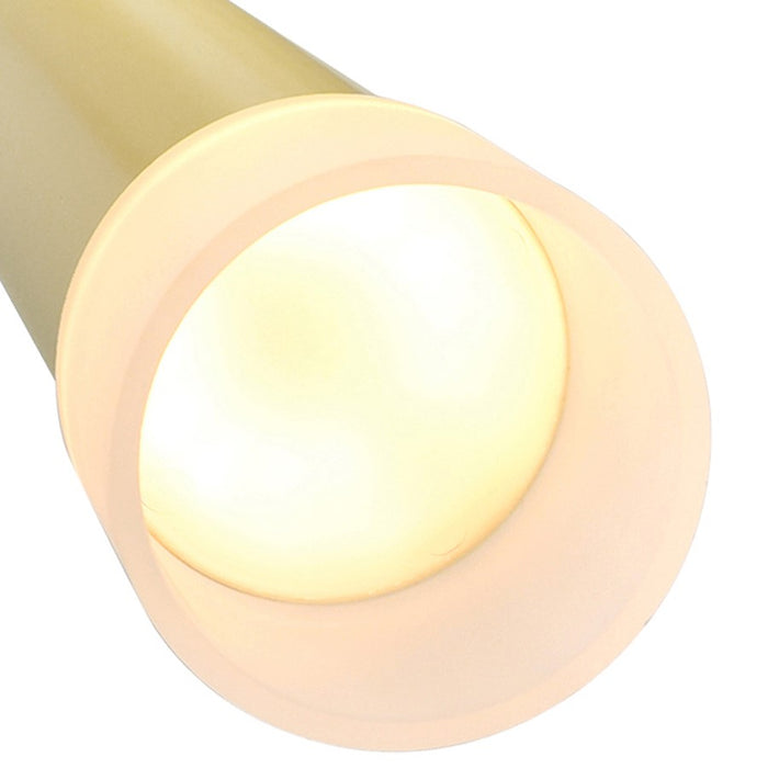 CWI Lighting Andes Chandelier, Satin Gold