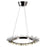 CWI Lighting Arctic Queen 24" Up Chandelier, Polished Nickel