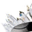 CWI Lighting Arctic Queen 32" Up Chandelier, Polished Nickel