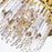 CWI Lighting Deco 12 Light Down Chandelier, Medallion Gold