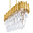 CWI Lighting Deco 9 Light Chandelier, Medallion Gold