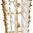 CWI Lighting Deco 9 Light Chandelier, Medallion Gold