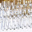 CWI Lighting Deco 9 Light Chandelier, Medallion Gold