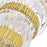 CWI Lighting Deco 34 Light Down Chandelier, Medallion Gold