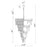 CWI Lighting Deco 34 Light Down Chandelier, Medallion Gold