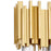 CWI Lighting Deco 3 Light Vanity Light, Medallion Gold