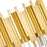 CWI Lighting Deco 3 Light Vanity Light, Medallion Gold