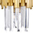 CWI Lighting Deco 1 Light Wall Light, Medallion Gold
