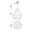 CWI Lighting Oxide 1 Light 20" Down Pendant, Black/Copper