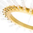 CWI Lighting Collar 28 Light Chandelier, Satin Gold/Clear
