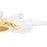 CWI Lighting Collar 28 Light Chandelier, Satin Gold/Clear