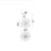 CWI Element 11 Light Chandelier, Sun Gold/Frosted