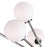 CWI Element 11 Light Chandelier, Polished Nickel/Frosted