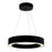 CWI Lighting Ringer Chandelier, Black